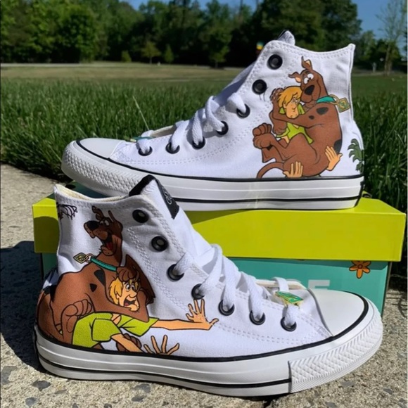Converse x Scooby Doo CTAS Hi Top Sneakers RARE - Picture 5 of 12